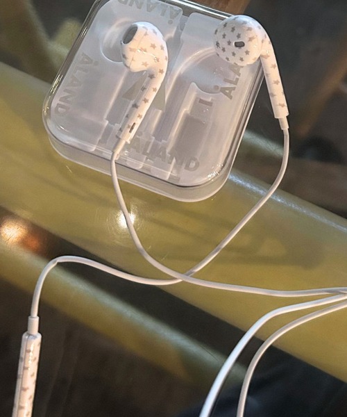 ALMOST BLUE SNOW EARPHONES MILKYWAY イヤホン（ヘッドフォン