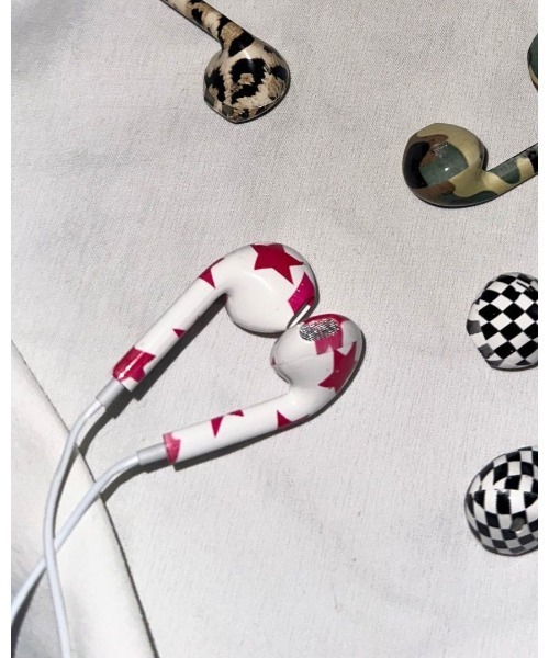 ALAND（エーランド）の「＼SNSで話題／【タイプC・ライトニング対応】ALAND／イヤホン【タイプC・ライトニング対応】（ヘッドフォン/イヤホン・レディース・チェック/その他1/カモフラージュ/レオパード/シルバー/ピンク系その他/その他2・C/L）」の4枚目の写真