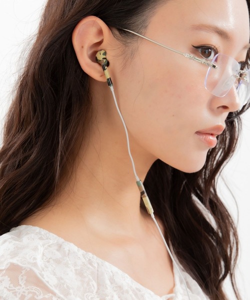 ALAND（エーランド）の「＼SNSで話題／【タイプC・ライトニング対応】ALAND／イヤホン【タイプC・ライトニング対応】（ヘッドフォン/イヤホン・レディース・チェック/その他1/カモフラージュ/レオパード/シルバー/ピンク系その他/その他2・C/L）」の3枚目の写真