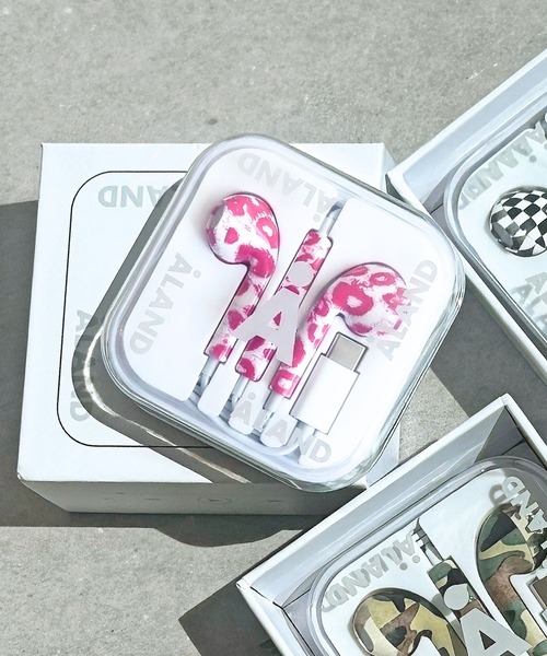 ALAND（エーランド）の「＼SNSで話題／【タイプC・ライトニング対応】ALAND／イヤホン【タイプC・ライトニング対応】（ヘッドフォン/イヤホン・レディース・チェック/その他1/カモフラージュ/レオパード/シルバー/ピンク系その他/その他2・C/L）」の9枚目の写真