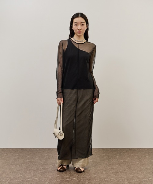 ADAM ET ROPE'(アダムエロペ)の「オープントゥバックストラップサンダル(サンダル・レディース・ブラウン/ブラック・23/23.5/24/24.5)」の7枚目の写真