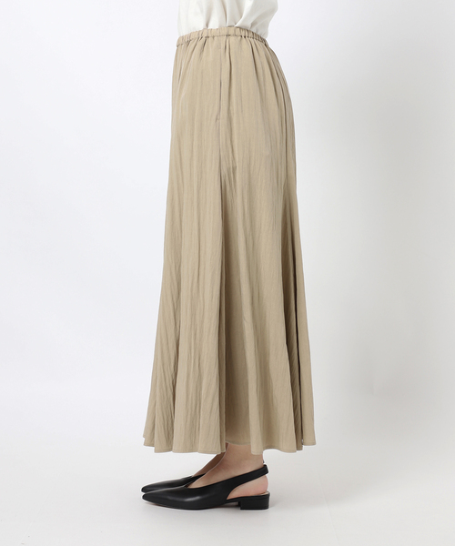 SLOBE IENA（スローブイエナ）の「《WEB限定/追加》ナイロンワッシャー切り替えギャザースカート（スカート・レディース・ホワイト・FREE）」の16枚目の写真