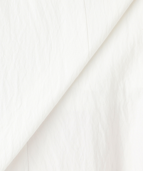 SLOBE IENA（スローブイエナ）の「《WEB限定/追加》ナイロンワッシャー切り替えギャザースカート（スカート・レディース・ホワイト・FREE）」の2枚目の写真