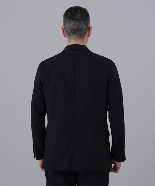 St ANDREWS（セントアンドリュース）の「【St ANDREWS】【ストレッチ】ふくれジャガードジャケット (MENS)（テーラードジャケット・メンズ・ブラック・L/M）」の6枚目の写真