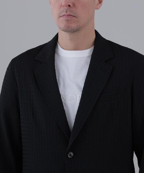 St ANDREWS（セントアンドリュース）の「【St ANDREWS】【ストレッチ】ふくれジャガードジャケット (MENS)（テーラードジャケット・メンズ・ブラック・L/M）」の7枚目の写真