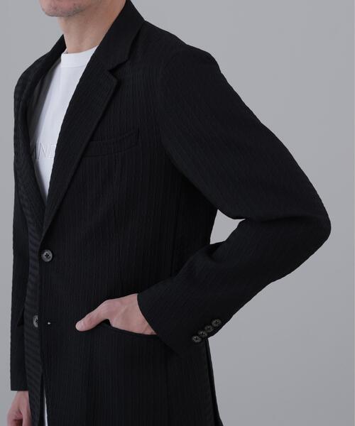 St ANDREWS（セントアンドリュース）の「【St ANDREWS】【ストレッチ】ふくれジャガードジャケット (MENS)（テーラードジャケット・メンズ・ブラック・L/M）」の9枚目の写真