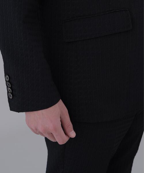 St ANDREWS（セントアンドリュース）の「【St ANDREWS】【ストレッチ】ふくれジャガードジャケット (MENS)（テーラードジャケット・メンズ・ブラック・L/M）」の11枚目の写真