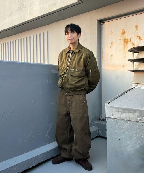 LXT（エルエックスティー）の「ナチュラルウォッシュドコットンワイドストレートパンツ[ブラウン]（その他パンツ・レディース・その他・SMALL/MEDIUM/LARGE/X-LARGE/XX-LARGE）」の16枚目の写真