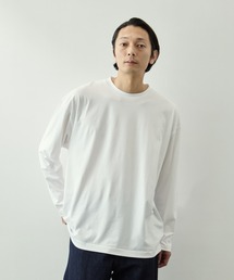 ATON（エイトン）の「【ATON/エイトン】SUVIN 60/2 OVERSIZED LONG SLEEVE T-SHIRT（Tシャツ/カットソー）」