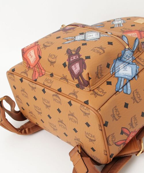 MCM(エムシーエム)の「Stark バックパック - Rabot ヴィセトス(バックパック/リュック・メンズ・ブラウン・ONE SIZE)」の5枚目の写真