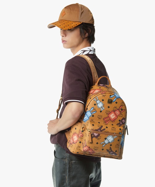 MCM(エムシーエム)の「Stark バックパック - Rabot ヴィセトス(バックパック/リュック・メンズ・ブラウン・ONE SIZE)」の2枚目の写真