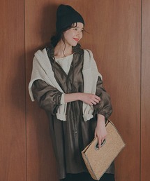 studio CLIP | マルチWAYフリルチュニックワンピース(チュニック)