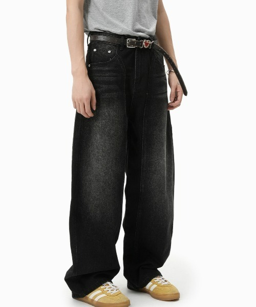 REBALANCE(リバランス)の「カーブドデニムパンツ(デニムパンツ・メンズ・A/B・LARGE/MEDIUM)」の10枚目の写真