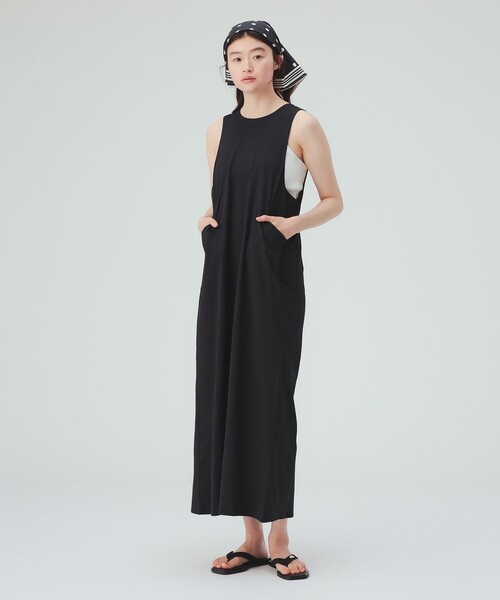 BEAMS HEART(ビームスハート)の「【接触冷感・吸湿速乾】コンフォート カット ワンピース(ワンピース・レディース・ブラウン/ベージュ/ブラック・FREE)」の11枚目の写真