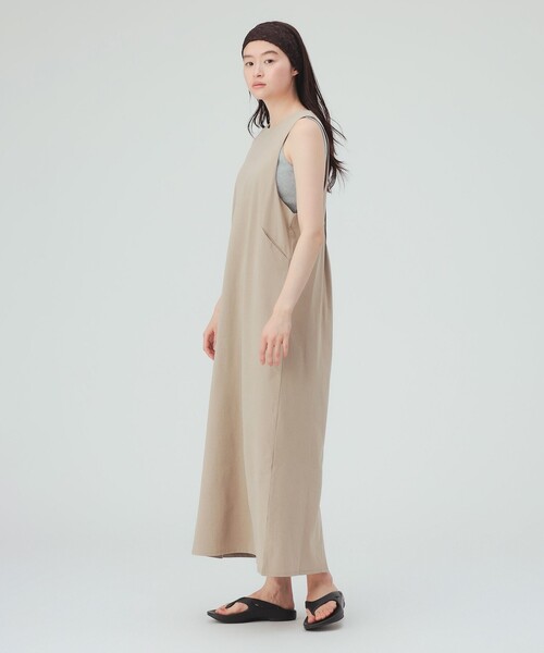 BEAMS HEART(ビームスハート)の「【接触冷感・吸湿速乾】コンフォート カット ワンピース(ワンピース・レディース・ブラウン/ベージュ/ブラック・FREE)」の15枚目の写真