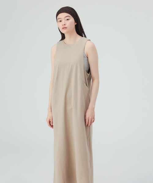 BEAMS HEART(ビームスハート)の「【接触冷感・吸湿速乾】コンフォート カット ワンピース(ワンピース・レディース・ブラウン/ベージュ/ブラック・FREE)」の13枚目の写真
