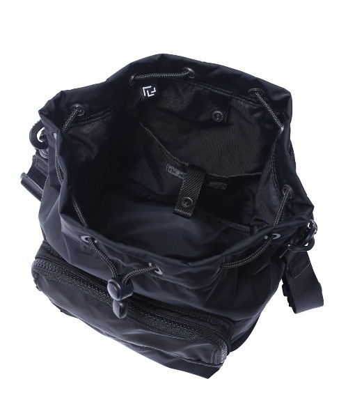 RAMIDUS（ラミダス）の「DRAWSTRING SHOULDER BAG（ショルダーバッグ・レディース・ブラック・OS）」の4枚目の写真