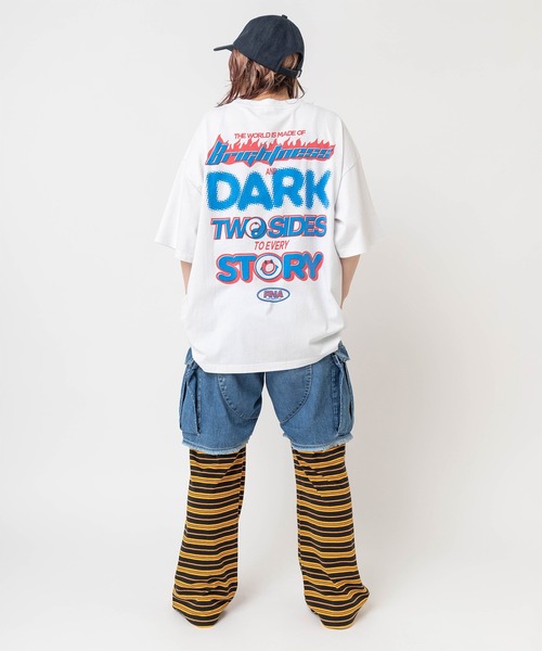 RNA(アールエヌエー)の「T1016 ダメージカーゴショーツ(デニムパンツ・レディース・カモフラージュ/インディゴブルー・MEDIUM)」の13枚目の写真