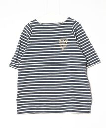 analog lighting(アナログライティング)の「ボーダー柄7分袖カットソー(Tシャツ/カットソー)」