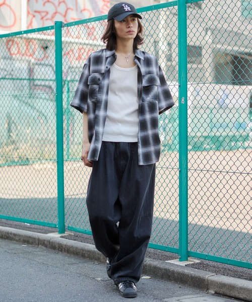 WEGO(ウィゴー)の「WEGO/【26年春夏新作】イージーサーカスパンツ(その他パンツ・メンズ・カーキ/ホワイト/ブラック系3・SMALL/LARGE/MEDIUM)」の6枚目の写真
