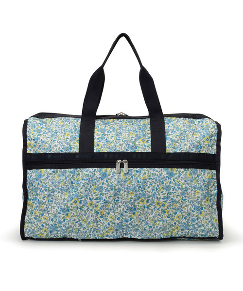 LeSportsac（レスポートサック）の「DELUXE LG WEEKENDER タペストリーフラワーブルー（ボストンバッグ・レディース・その他・FREE）」の3枚目の写真