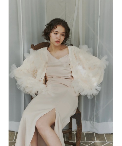 plume nuance short cardigan（カーディガン/ボレロ）｜NOTREemor