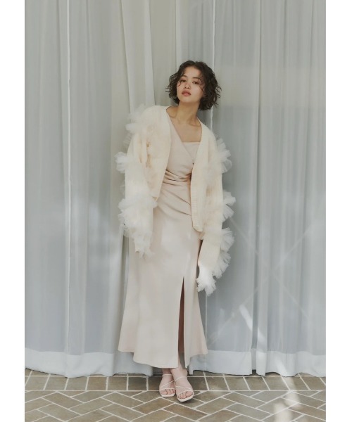 plume nuance short cardigan（カーディガン/ボレロ）｜NOTREemor
