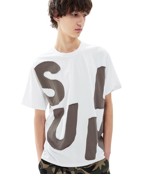 SUNLOVE(サンラブ)の「Capital Tee(Tシャツ/カットソー・メンズ・ブルー/セージグリーン/チャコール/ホワイト/ブラック・S/M/L/XL)」の2枚目の写真