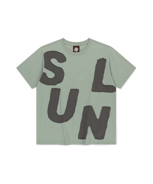 SUNLOVE(サンラブ)の「Capital Tee(Tシャツ/カットソー・メンズ・ブルー/セージグリーン/チャコール/ホワイト/ブラック・S/M/L/XL)」の4枚目の写真