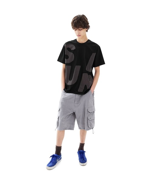 SUNLOVE(サンラブ)の「Capital Tee(Tシャツ/カットソー・メンズ・ブルー/セージグリーン/チャコール/ホワイト/ブラック・S/M/L/XL)」の17枚目の写真
