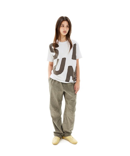 SUNLOVE(サンラブ)の「Capital Tee(Tシャツ/カットソー・メンズ・ブルー/セージグリーン/チャコール/ホワイト/ブラック・S/M/L/XL)」の11枚目の写真