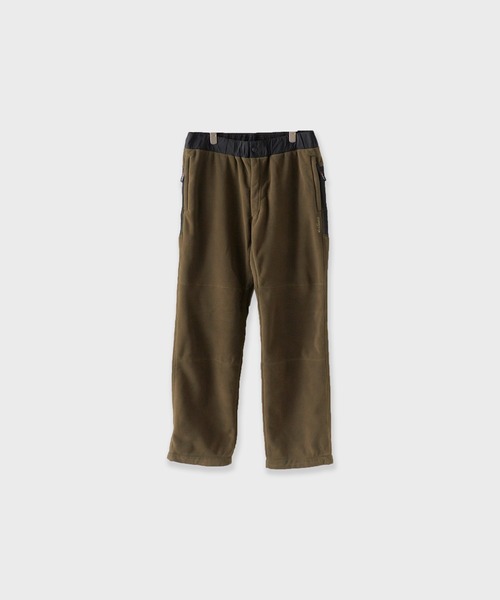 UNSTOA(アンストア)の「WILD THINGS/ POLARTEC PANTS POLARTEC WIND PRO ポーラーテック ブロックフリースパンツ 秋服 冬服(その他パンツ・メンズ・オリーブ/ブラウン・L/M)」の2枚目の写真