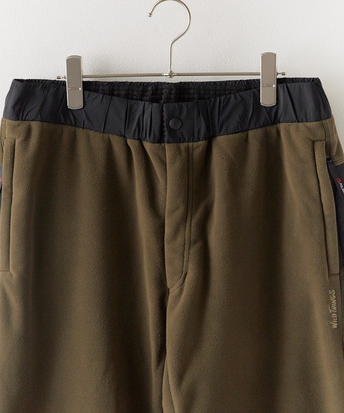 UNSTOA(アンストア)の「WILD THINGS/ POLARTEC PANTS POLARTEC WIND PRO ポーラーテック ブロックフリースパンツ 秋服 冬服(その他パンツ・メンズ・オリーブ/ブラウン・L/M)」の3枚目の写真