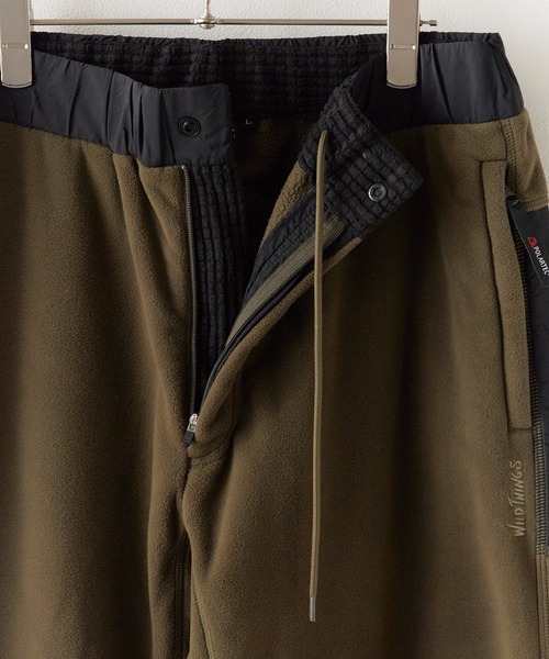 UNSTOA(アンストア)の「WILD THINGS/ POLARTEC PANTS POLARTEC WIND PRO ポーラーテック ブロックフリースパンツ 秋服 冬服(その他パンツ・メンズ・オリーブ/ブラウン・L/M)」の8枚目の写真