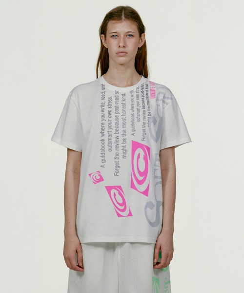 TEKET(テケット)の「Softscript Tee White(Tシャツ/カットソー・レディース・その他・LARGE/MEDIUM/SMALL)」の2枚目の写真
