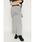 SLY�i�X���C�j�́uDRAPE CUT L/SK �h���[�v�J�b�g�����O�X�J�[�g �t�� �ĕ��i�X�J�[�g�j�v�b�ۃO���[