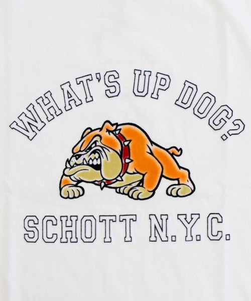 TopIsm（トップイズム）の「WHAT'S UP DOG T-SHIRT（Tシャツ/カットソー・メンズ・ホワイト・XL/L/M）」の6枚目の写真
