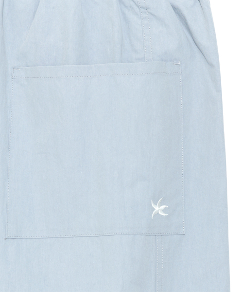 THECOLDESTMOMENT(ザコールデストモーメント)の「TCM mini logo nylon pants (sky blue)(スウェットパンツ・レディース・その他・SMALL/MEDIUM/LARGE)」の5枚目の写真