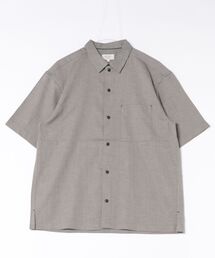 LB/S  | 【NATURAL STORY/ナチュラルストーリー】【涼しく快適！リネンタッチ】 ストレッチシャツ 夏服 リネンライク 清涼感 羽織り(シャツ/ブラウス)