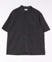 【NATURAL STORY/ナチュラルストーリー】【涼しく快適！リネンタッチ】 ストレッチシャツ 夏服 リネンライク 清涼感 羽織り