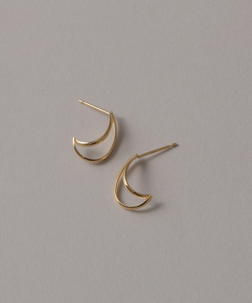 リーフピアス K18（両耳）（ピアス（両耳用））｜Lilas（リラ）の