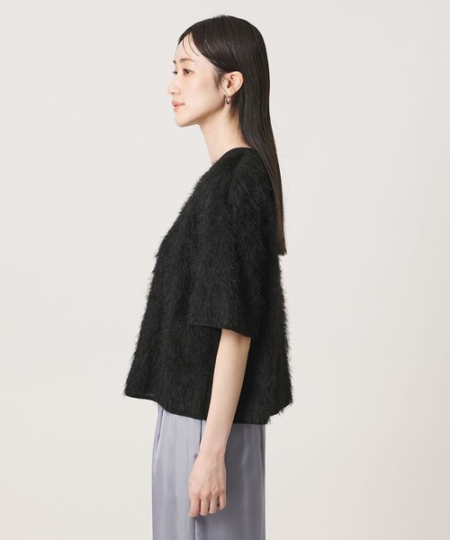 UNITED ARROWS(ユナイテッドアローズ)の「フリンジ Tシャツ ブラウス(シャツ/ブラウス・レディース・ホワイト/ブラック・FREE)」の11枚目の写真