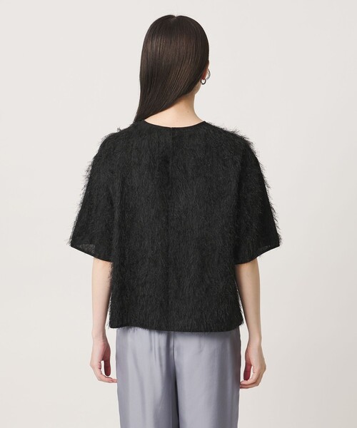 UNITED ARROWS(ユナイテッドアローズ)の「フリンジ Tシャツ ブラウス(シャツ/ブラウス・レディース・ホワイト/ブラック・FREE)」の12枚目の写真