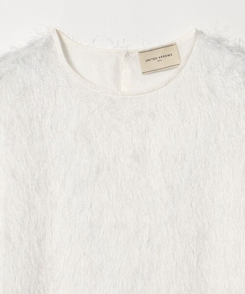 UNITED ARROWS(ユナイテッドアローズ)の「フリンジ Tシャツ ブラウス(シャツ/ブラウス・レディース・ホワイト/ブラック・FREE)」の20枚目の写真