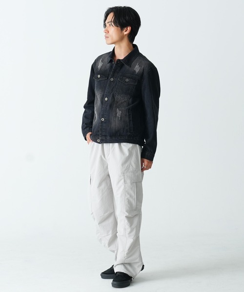Beno(ビーノ)の「カーゴパンツ(カーゴパンツ・メンズ・シルバーグレー/ブラック・MEDIUM/LARGE/X-LARGE)」の10枚目の写真