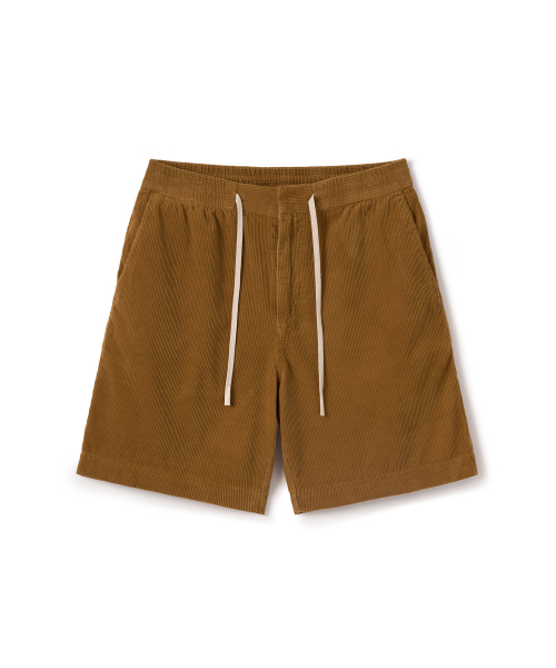 RISE&BELOW(ライズアンドビロー)の「ガーメントダイ サマー コーデュロイ ショーツ BROWN(その他パンツ・メンズ・その他・30/32/34/36)」の1枚目の写真