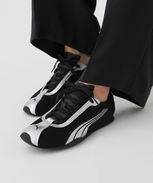 PUMA(プーマ)の「【PUMA】H-STREET OGスニーカー(スニーカー・レディース・アイボリー/ブラック・24cm/23.5cm/24.5cm)」の1枚目の写真
