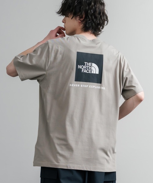 THE NORTH FACE(ザノースフェイス)の「THE NORTH FACE ザ・ノースフェイス EVO BOX NSE REG SS TEE バックプリントクルーネック半袖Tシャツ(Tシャツ/カットソー・メンズ・ホワイト/ネイビー/ブラック/サンドベージュ・L/M/XL)」の3枚目の写真