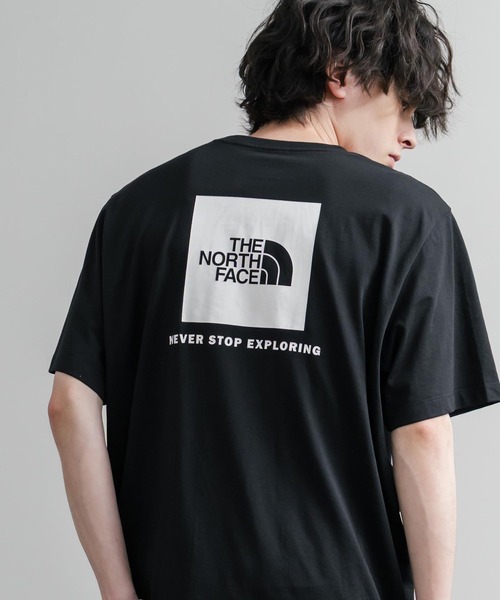THE NORTH FACE(ザノースフェイス)の「THE NORTH FACE ザ・ノースフェイス EVO BOX NSE REG SS TEE バックプリントクルーネック半袖Tシャツ(Tシャツ/カットソー・メンズ・ホワイト/ネイビー/ブラック/サンドベージュ・L/M/XL)」の2枚目の写真
