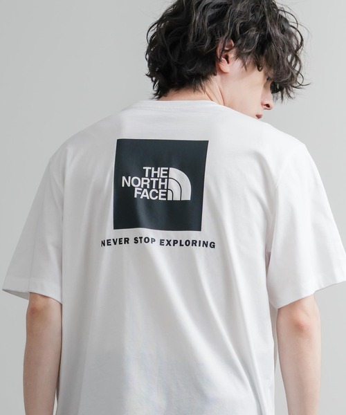 THE NORTH FACE(ザノースフェイス)の「THE NORTH FACE ザ・ノースフェイス EVO BOX NSE REG SS TEE バックプリントクルーネック半袖Tシャツ(Tシャツ/カットソー・メンズ・ホワイト/ネイビー/ブラック/サンドベージュ・L/M/XL)」の7枚目の写真